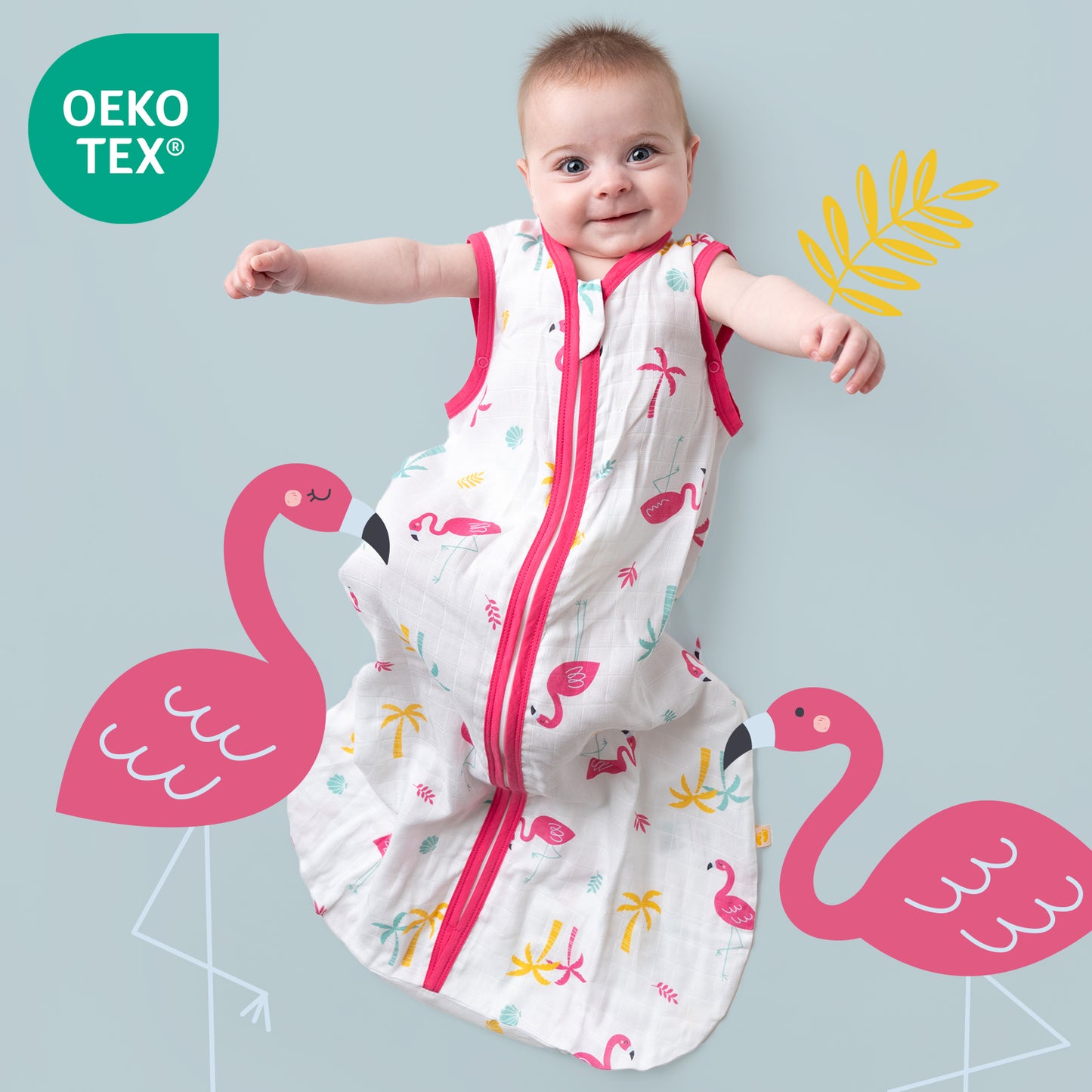 Gigoteuse bébé été - mousseline - 0.5 TOG