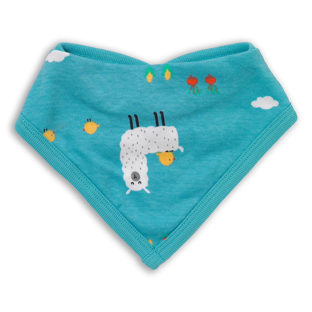 Bandana pour bébé 100% bio - lot de 4