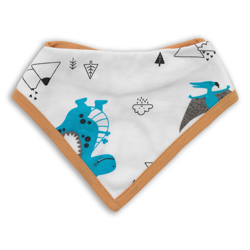 Bandana pour bébé 100% bio - lot de 4