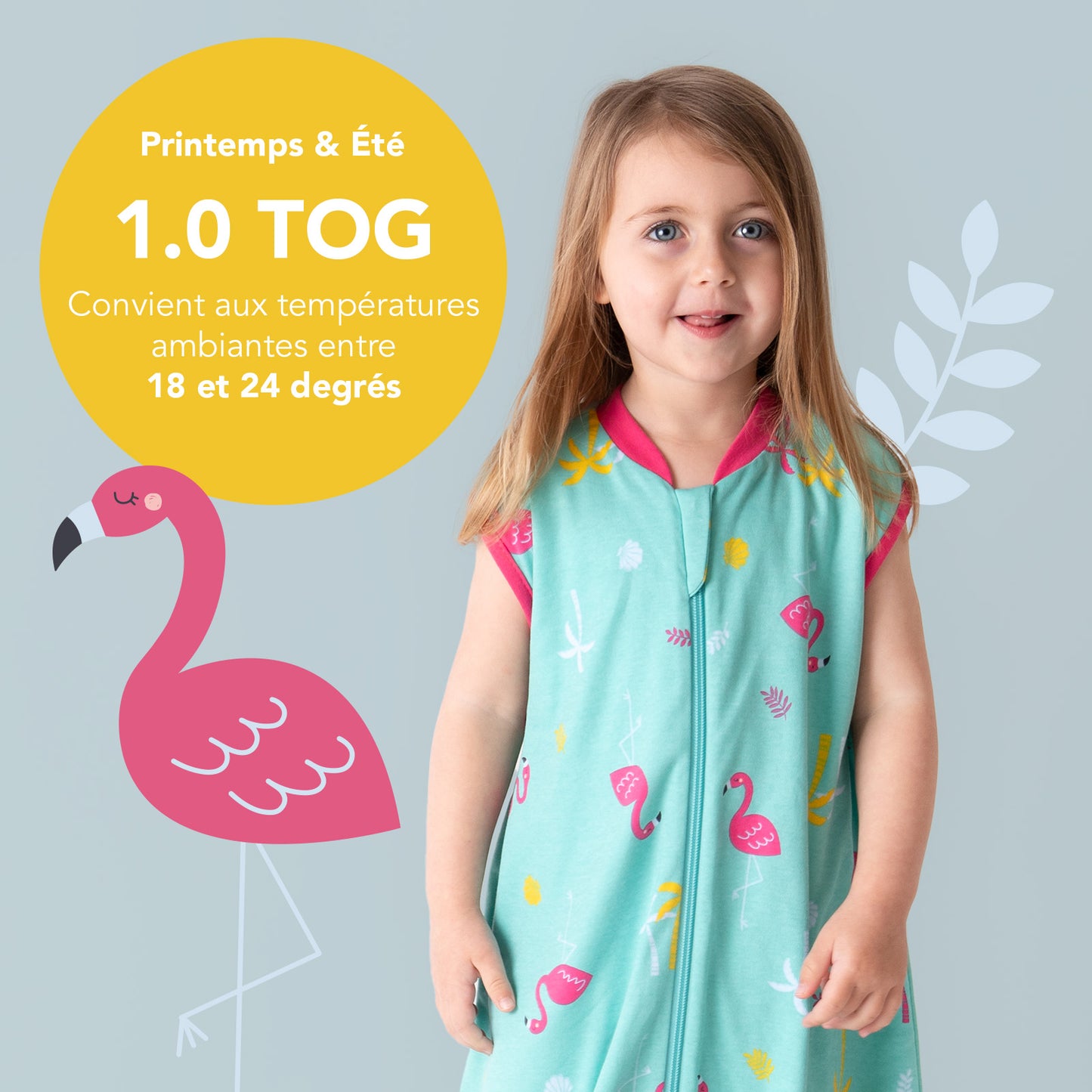 Gigoteuse bébé été & mi-saison - 100% bio - TOG 1