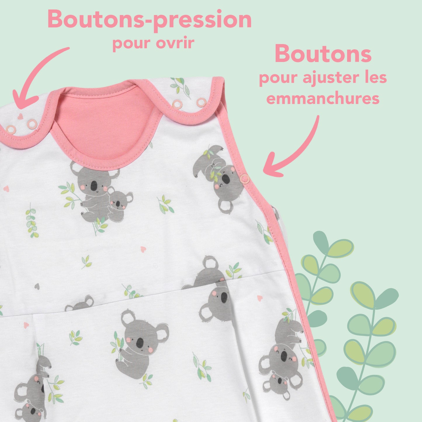 Gigoteuse bébé été & mi-saison - TOG 1