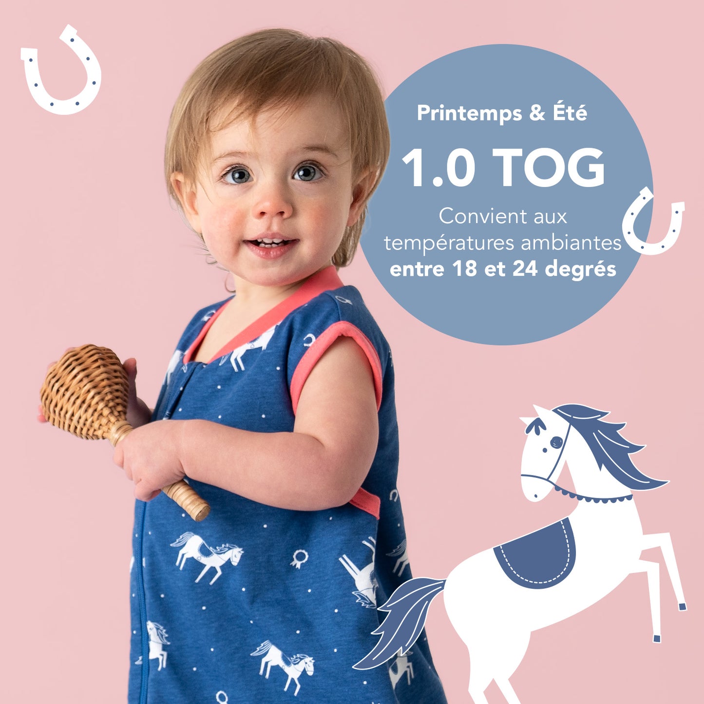 Gigoteuse bébé été & mi-saison - Tog 1