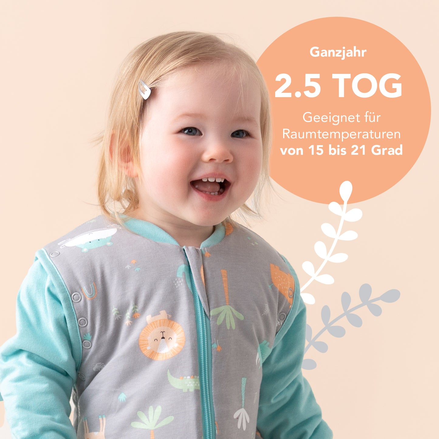 Gigoteuse bébé toutes saisons - 2.5 TOG