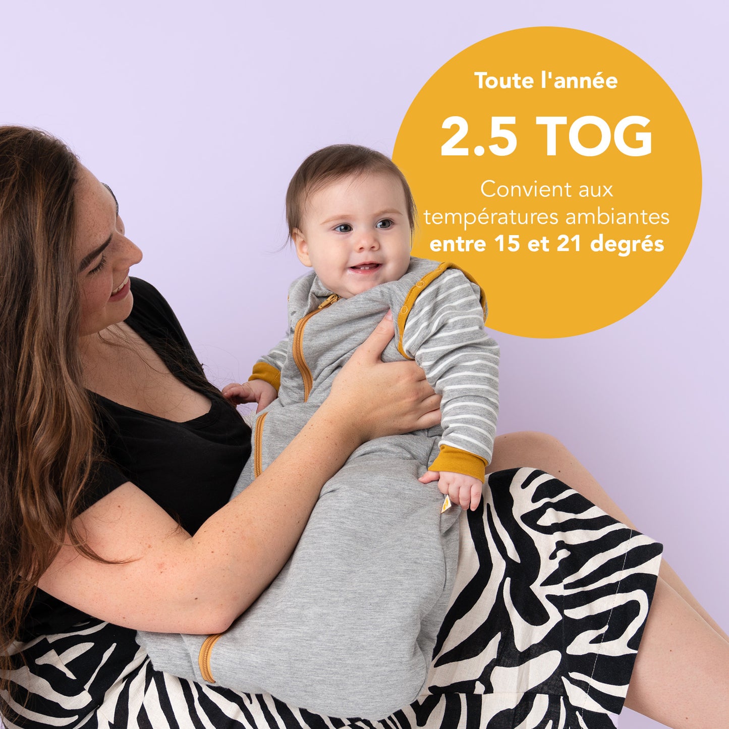 Gigoteuse bébé toutes saisons - 2.5 TOG