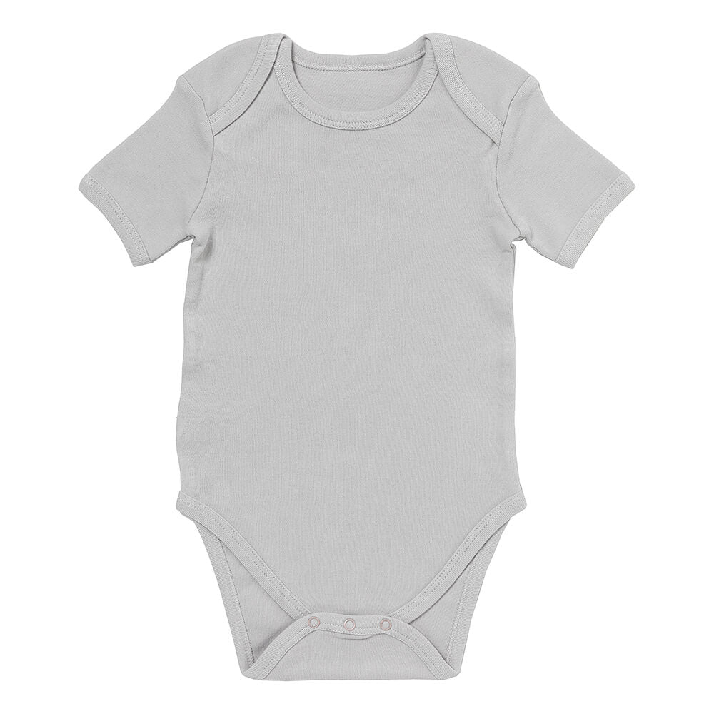 Body bébé manches courtes 100% bio - lot de 5