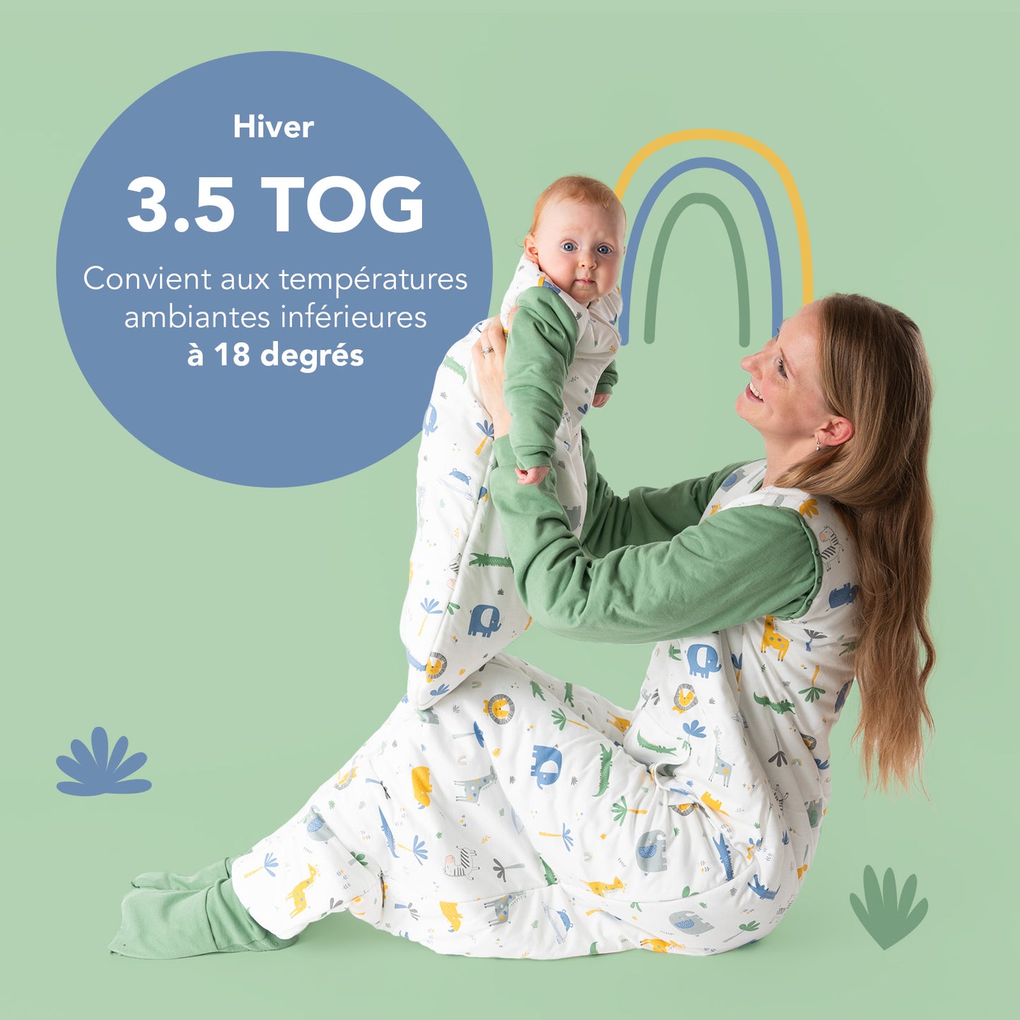 Gigoteuse bébé hiver - 3.5 TOG