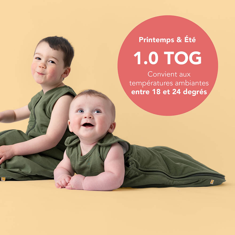 Gigoteuse bébé été & mi-saison - unie - TOG 1