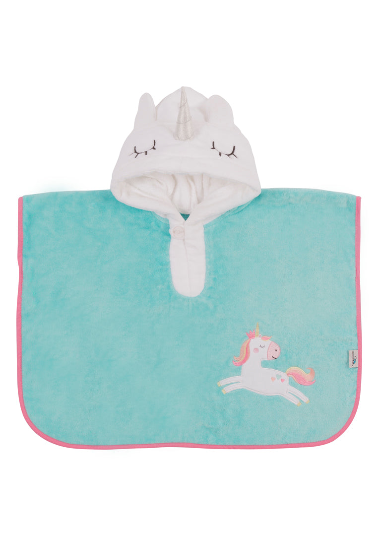 Poncho de bain à capuche pour enfant