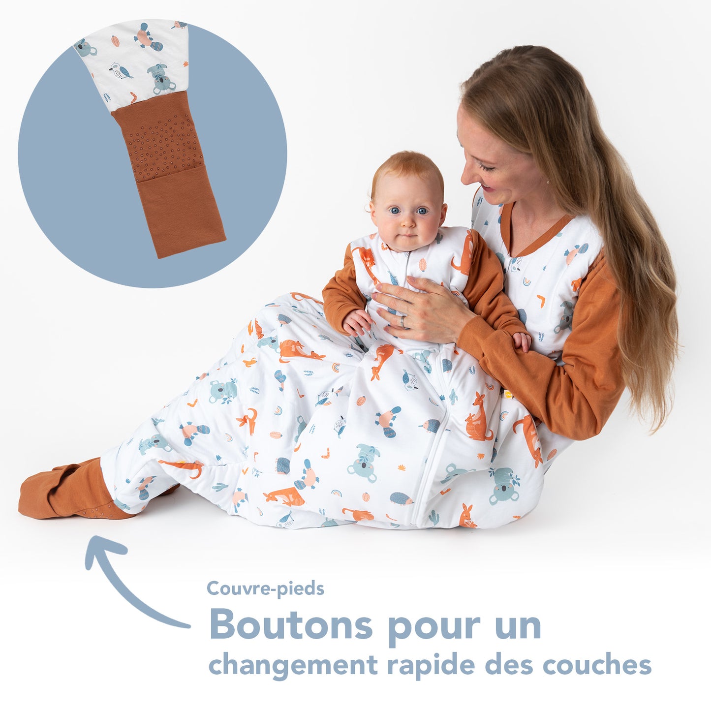 Gigoteuse à pieds adulte 2.5 TOG