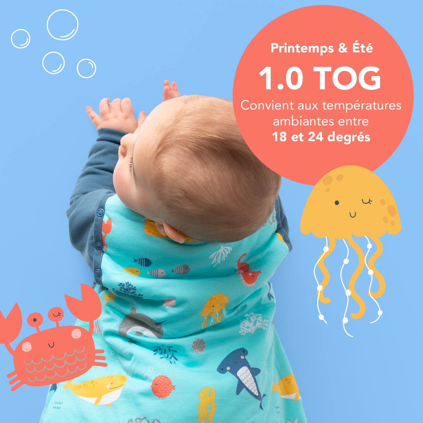 Gigoteuse bébé été & mi-saison - TOG 1