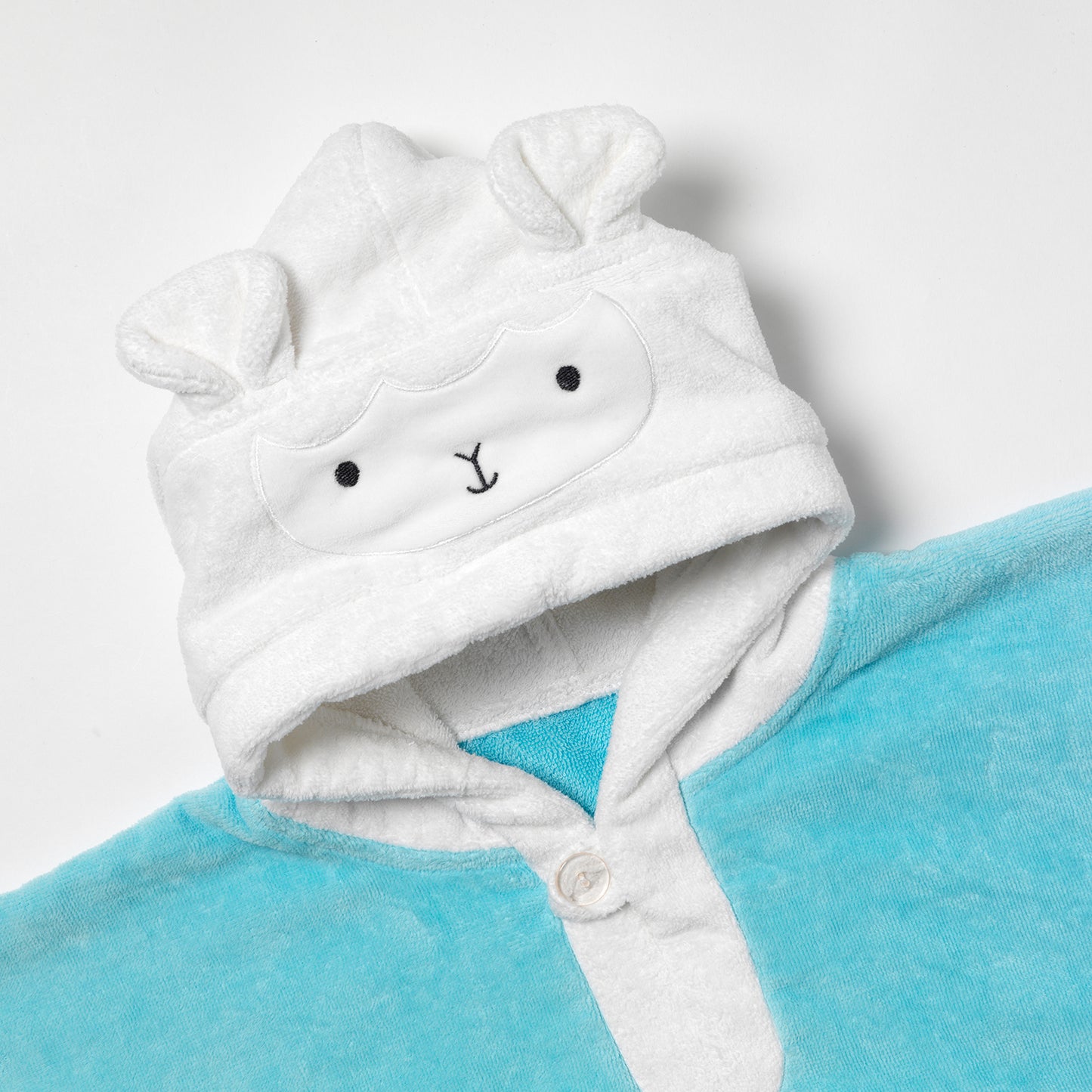 Poncho de bain à capuche pour enfant