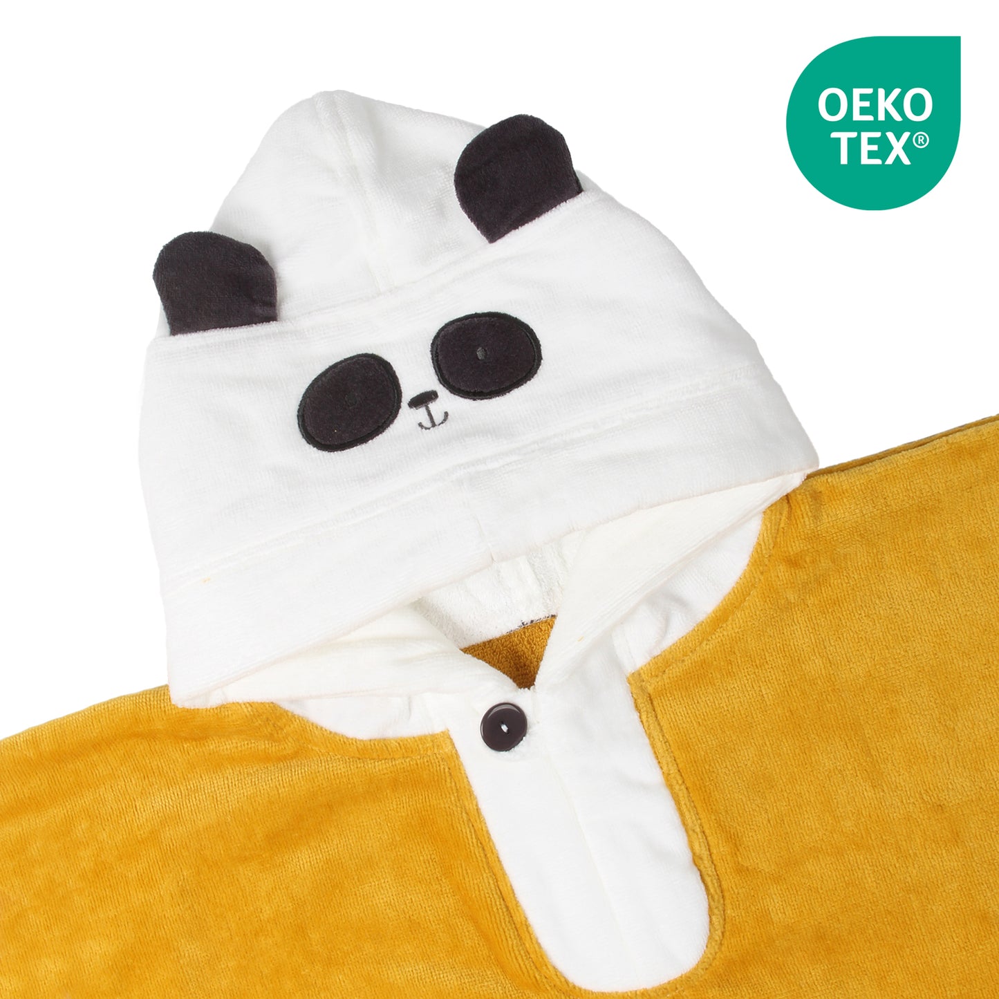 Poncho de bain à capuche pour enfant