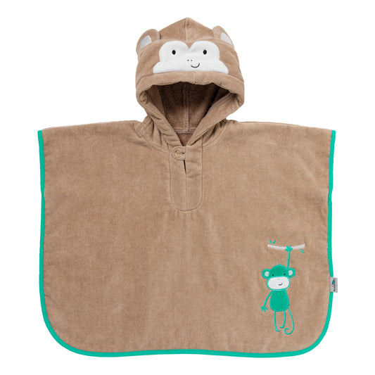 Poncho de bain à capuche pour enfant