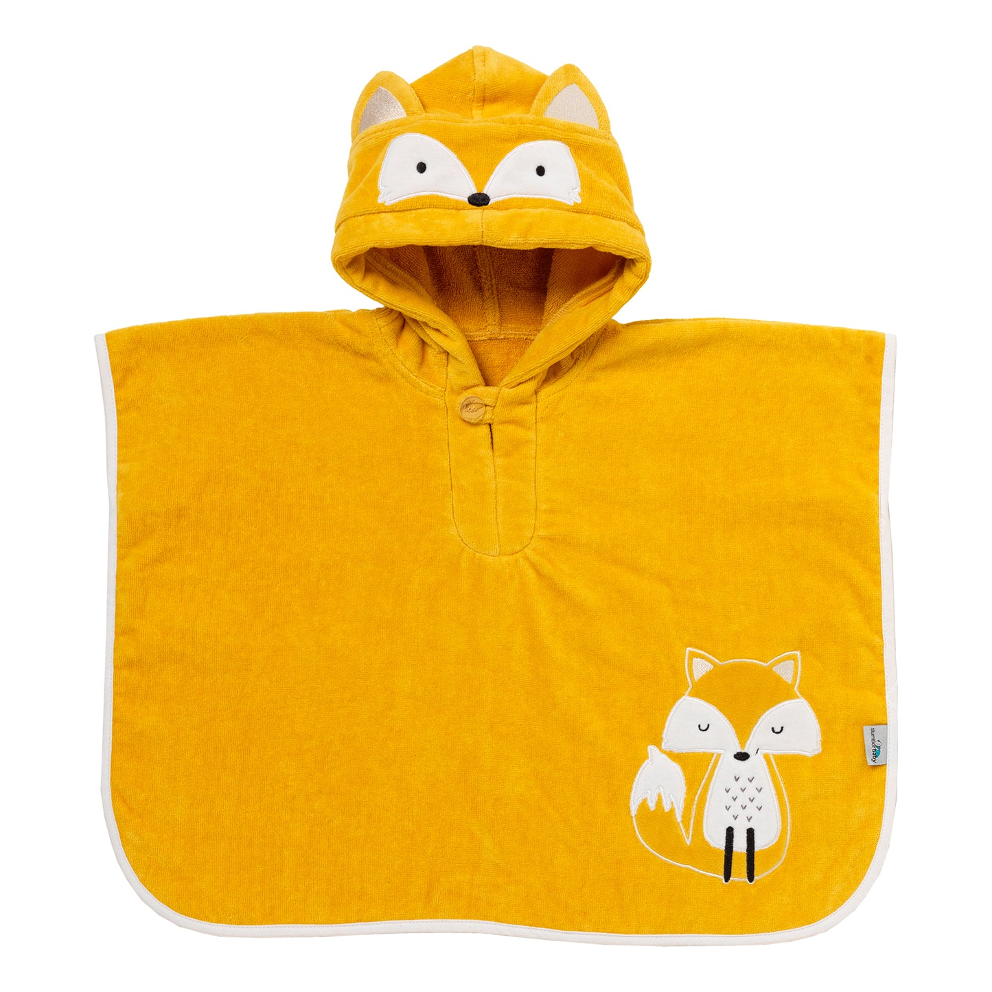 Poncho de bain à capuche pour enfant