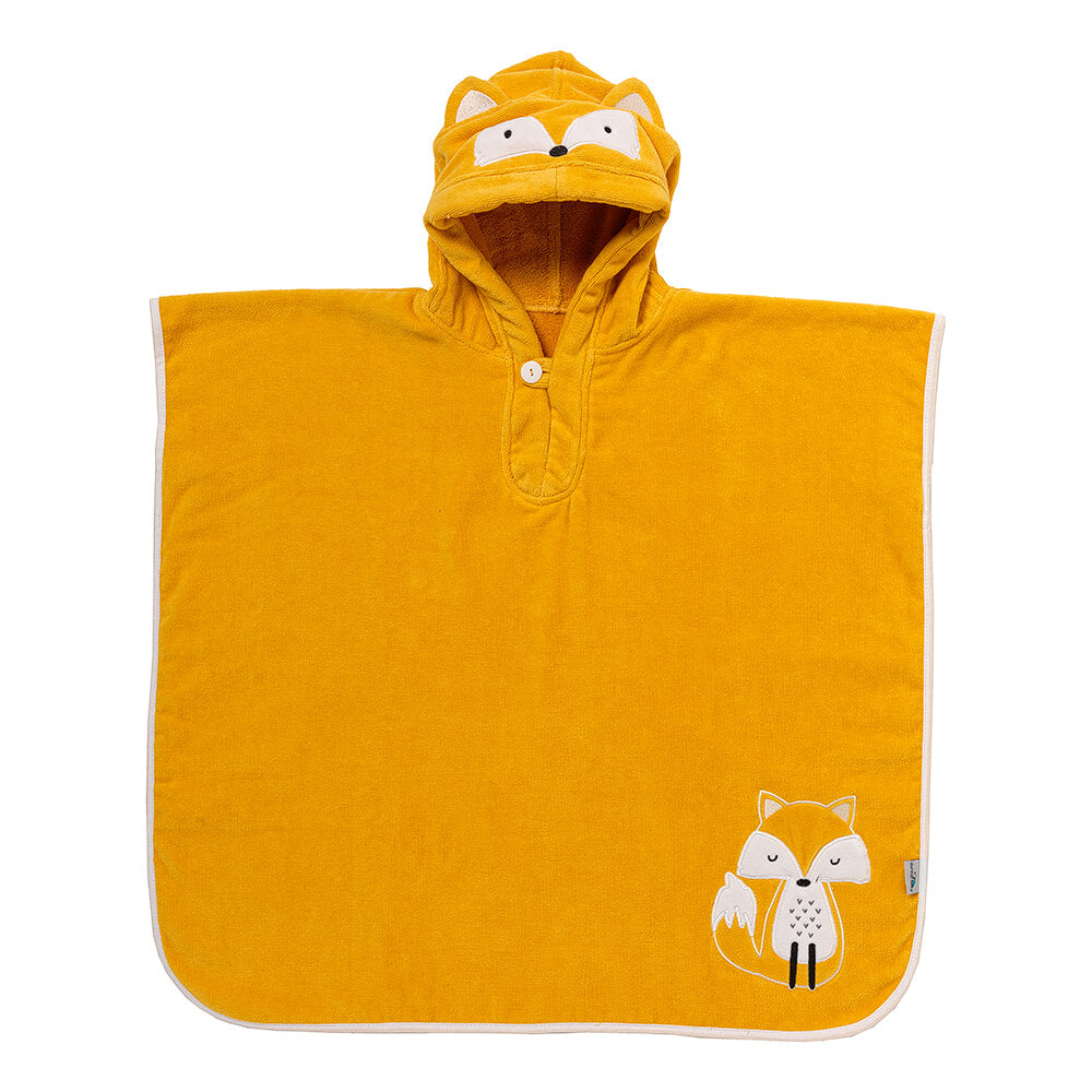 Poncho de bain à capuche pour enfant