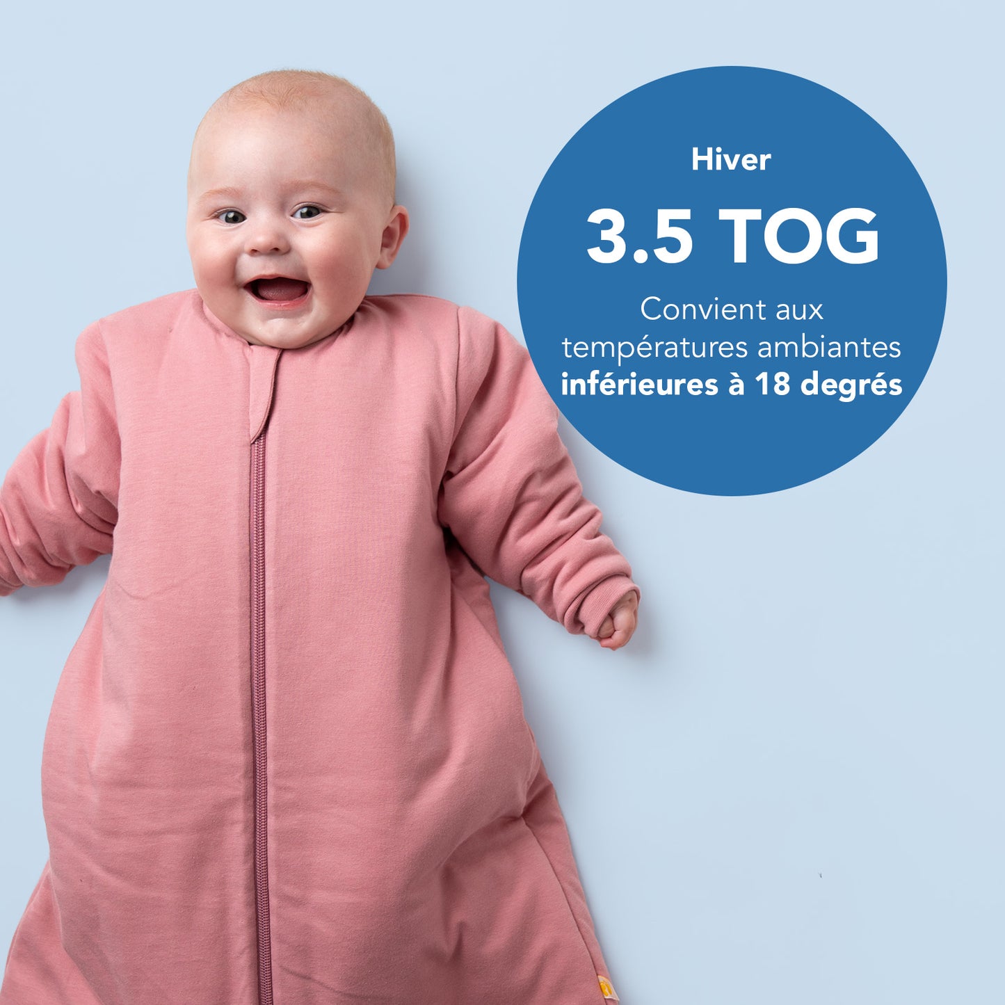 Gigoteuse bébé & enfant - hiver 3.5 TOG