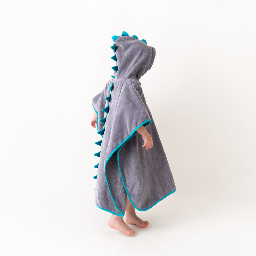 Poncho de bain à capuche pour enfant